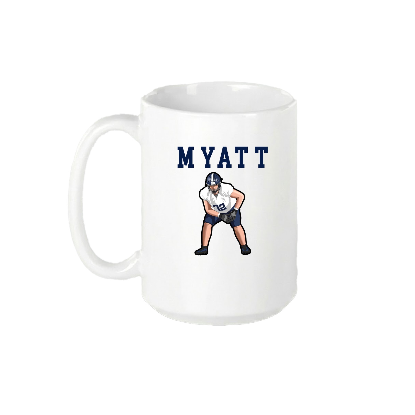 15oz Coffee Mug — Shirsey in White