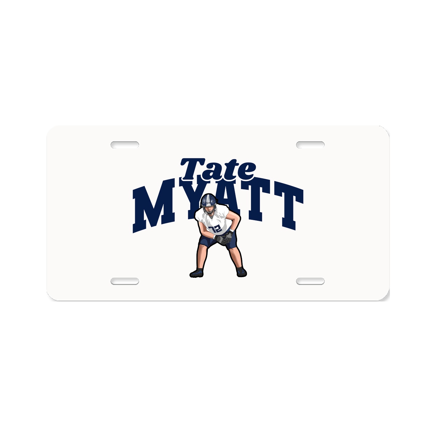 License Plate — Signature Arch in Classic