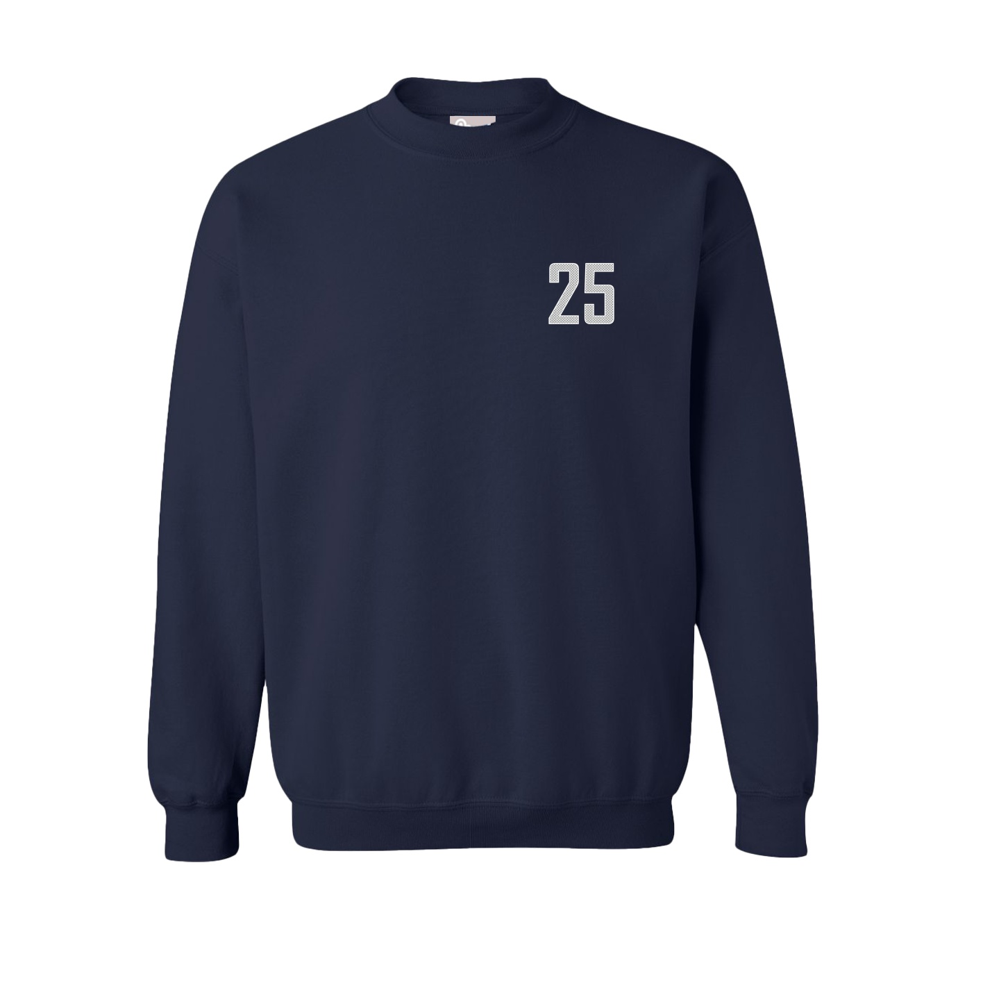 Fleece Crew — Front Shirsy in Navy
