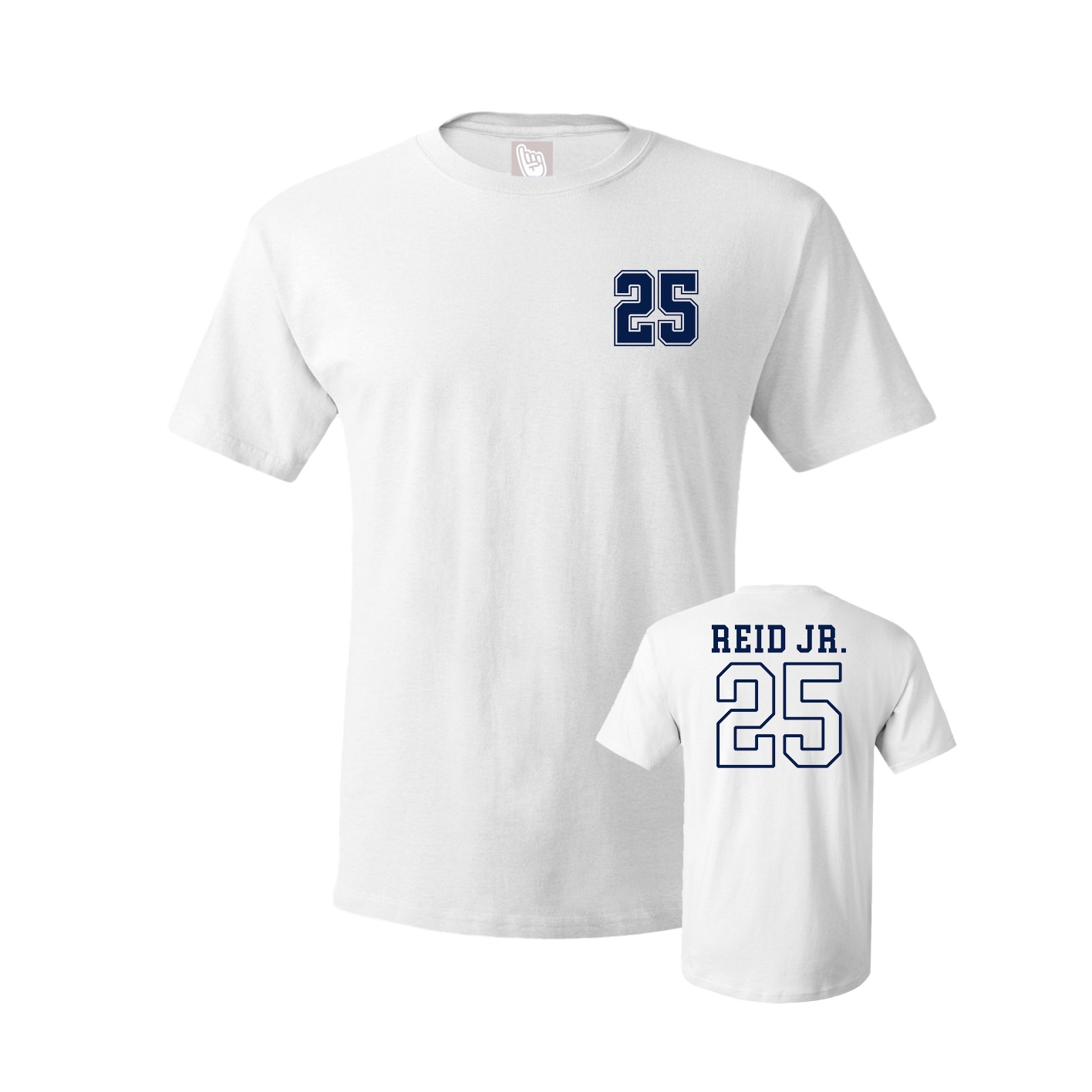 Tee — Chest Back in White