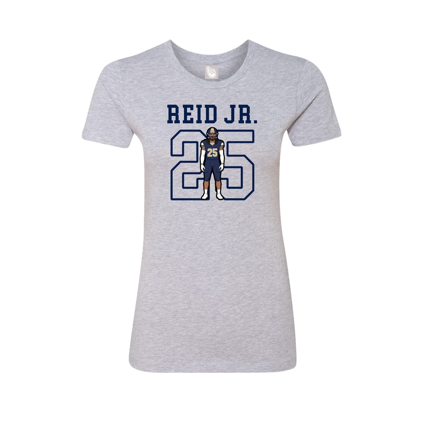 Fitted Women's Tee — Shirsey in Grey
