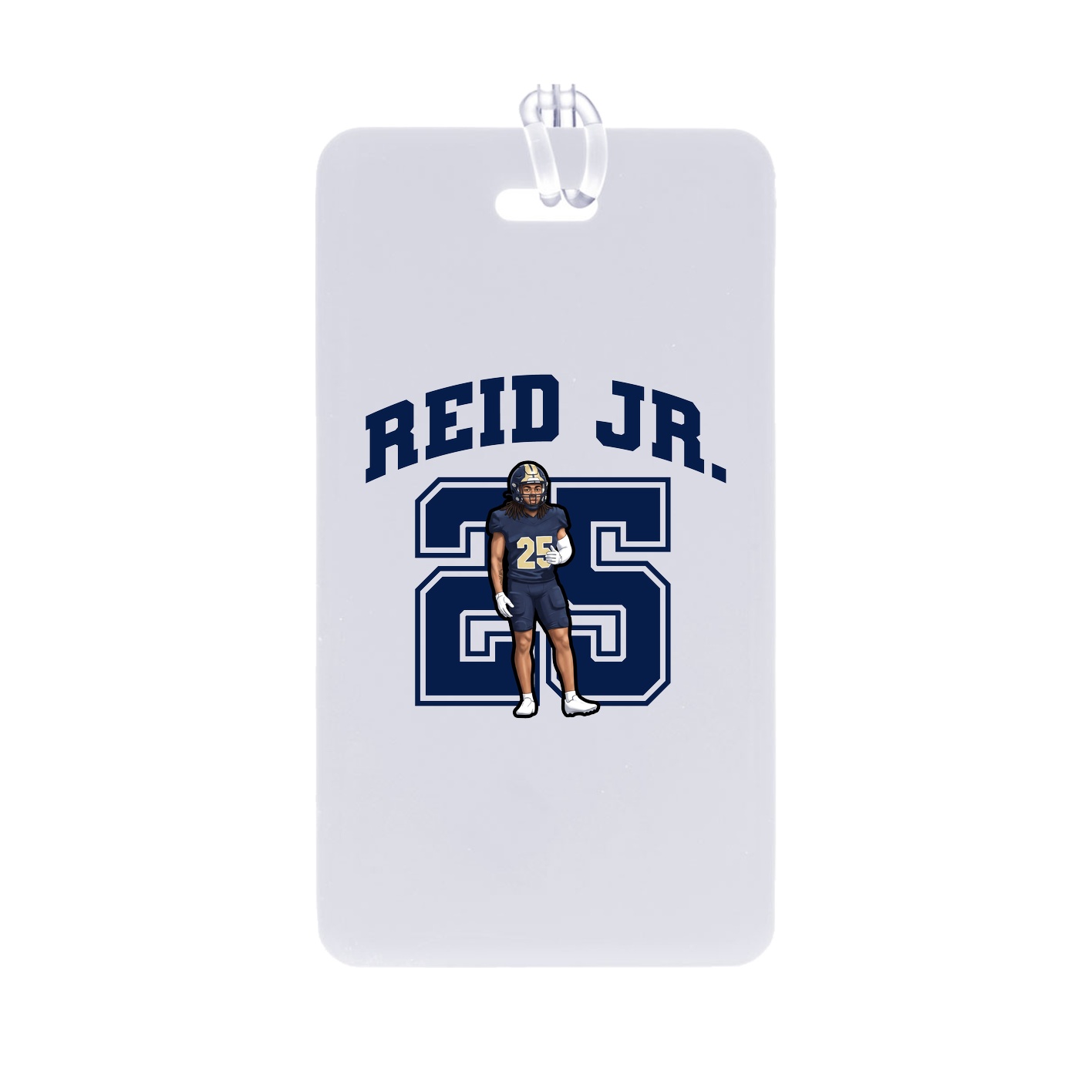 Bag Tag — Number in Classic
