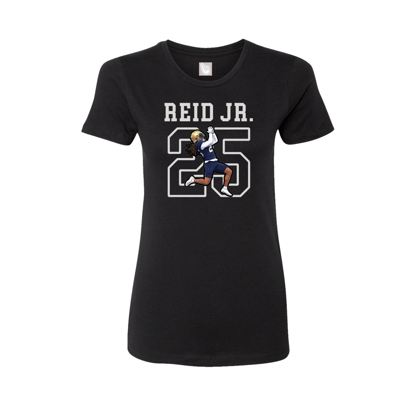 Fitted Women's Tee — Shirsey in Black