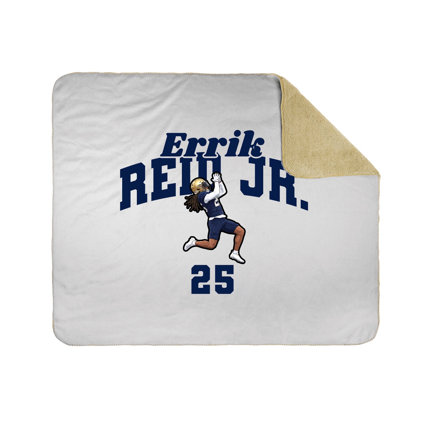 Throw Blanket — Signature Arch in White
