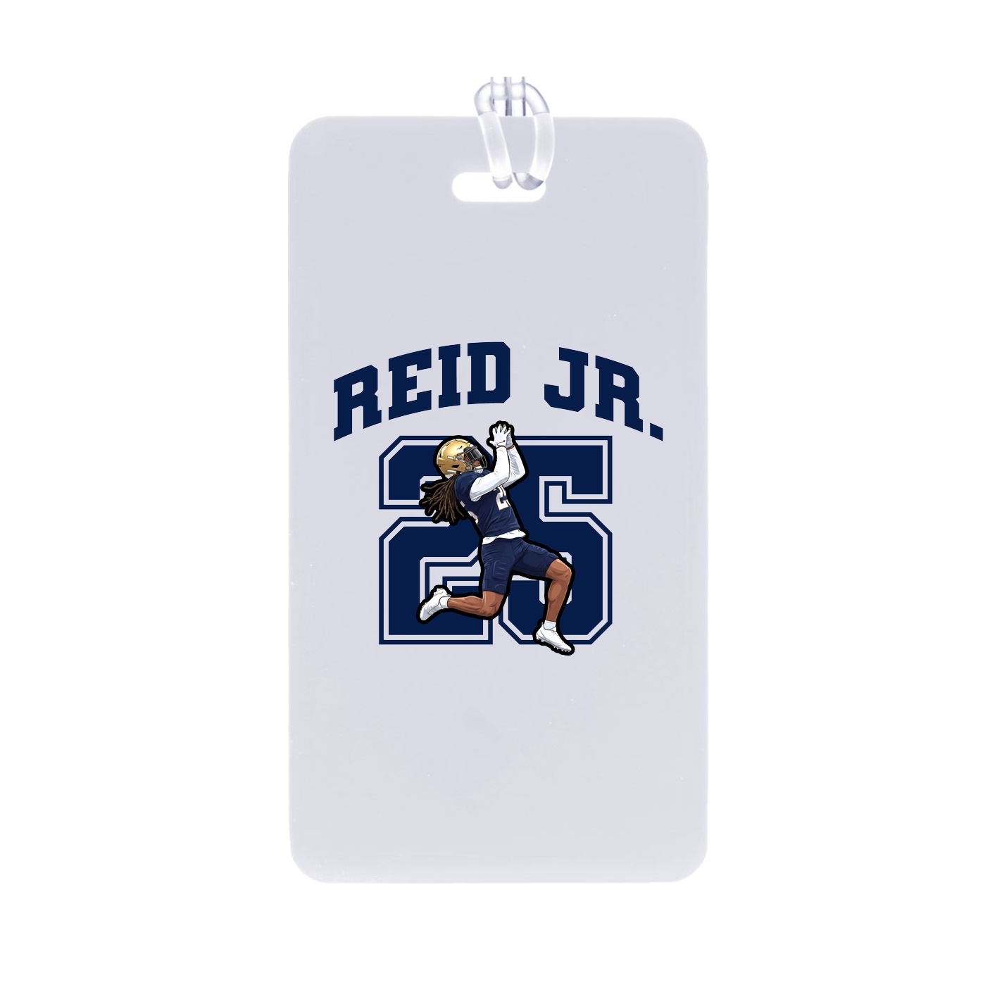 Bag Tag — Number in Classic