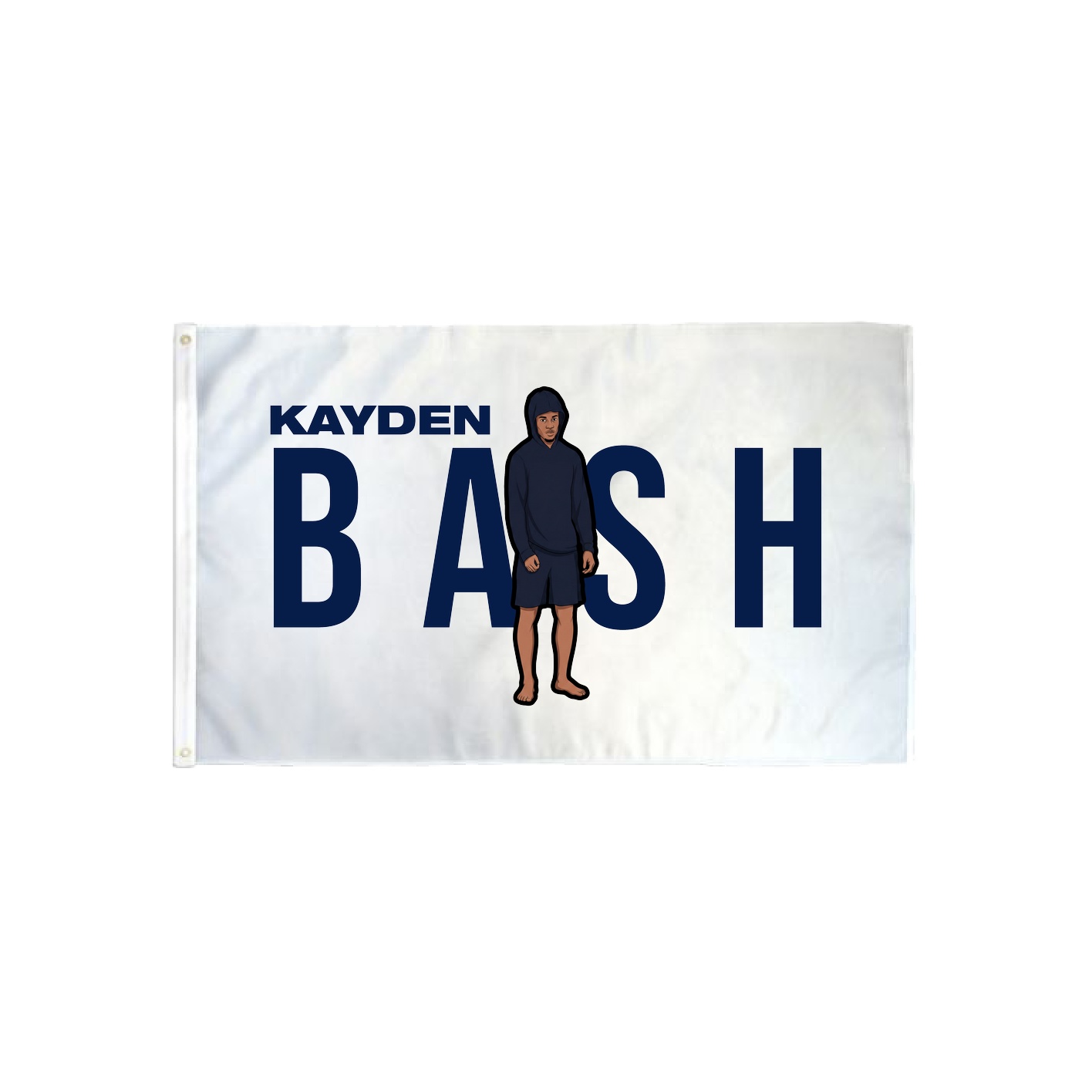 3x5 Flag — Player Name in Classic