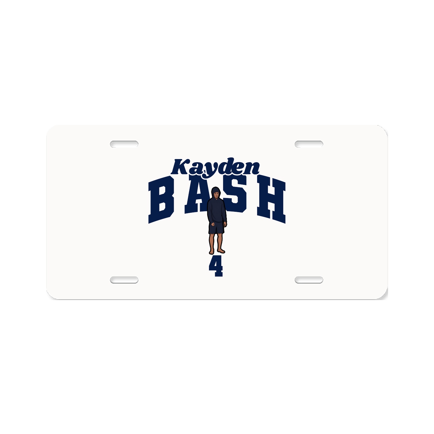 License Plate — Signature Arch in Classic