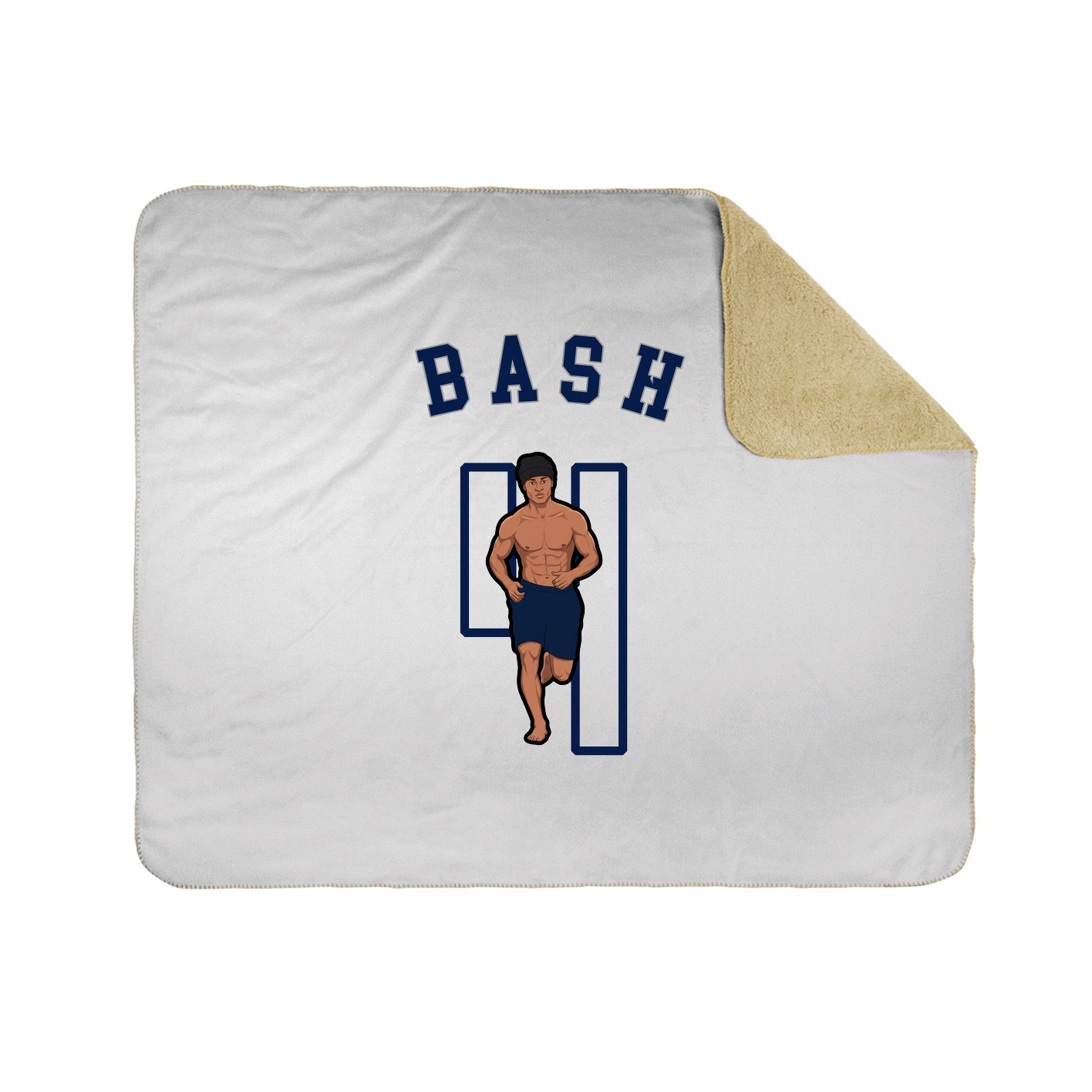 Throw Blanket — Shirsey Arch in White