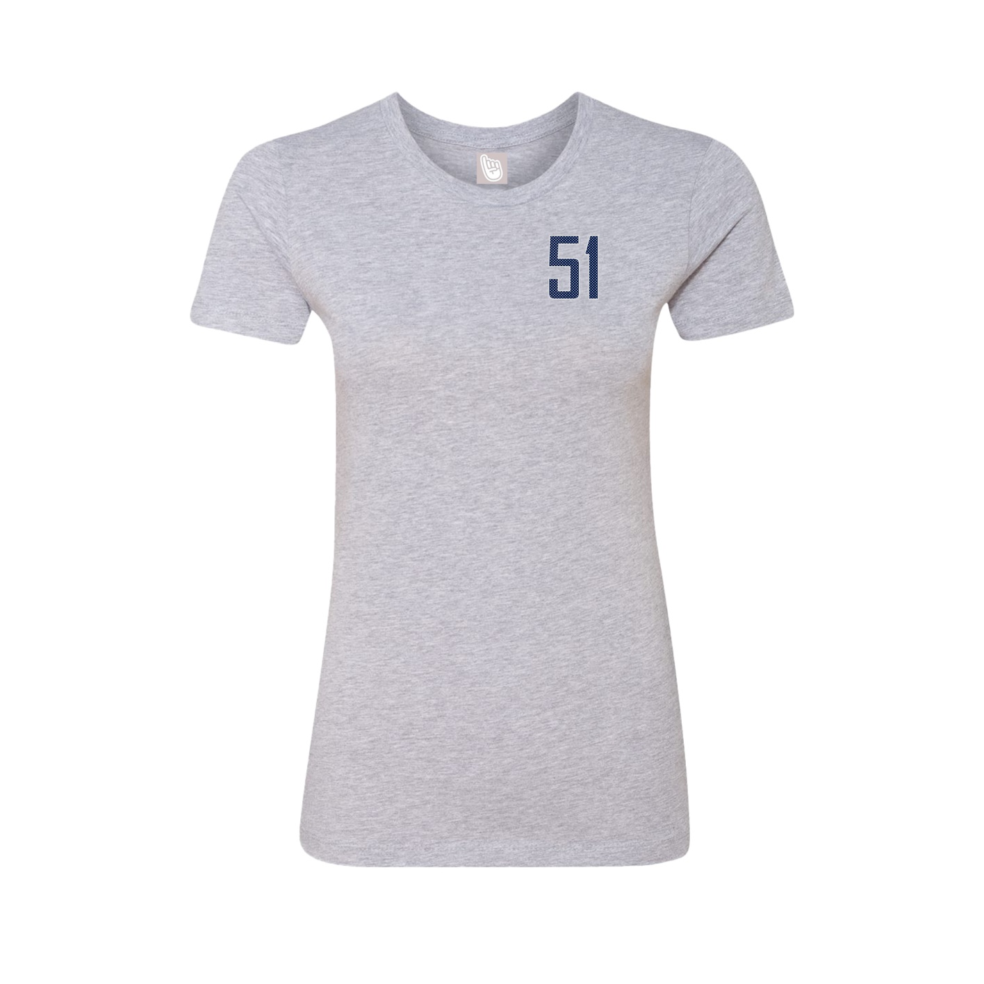 Womens Tee — Front Shirsy in Grey