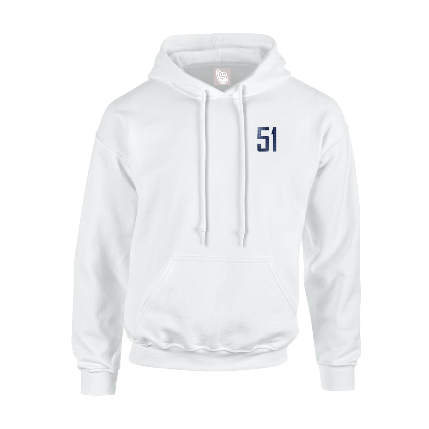 Youth Hoodie — Front Shirsy in White