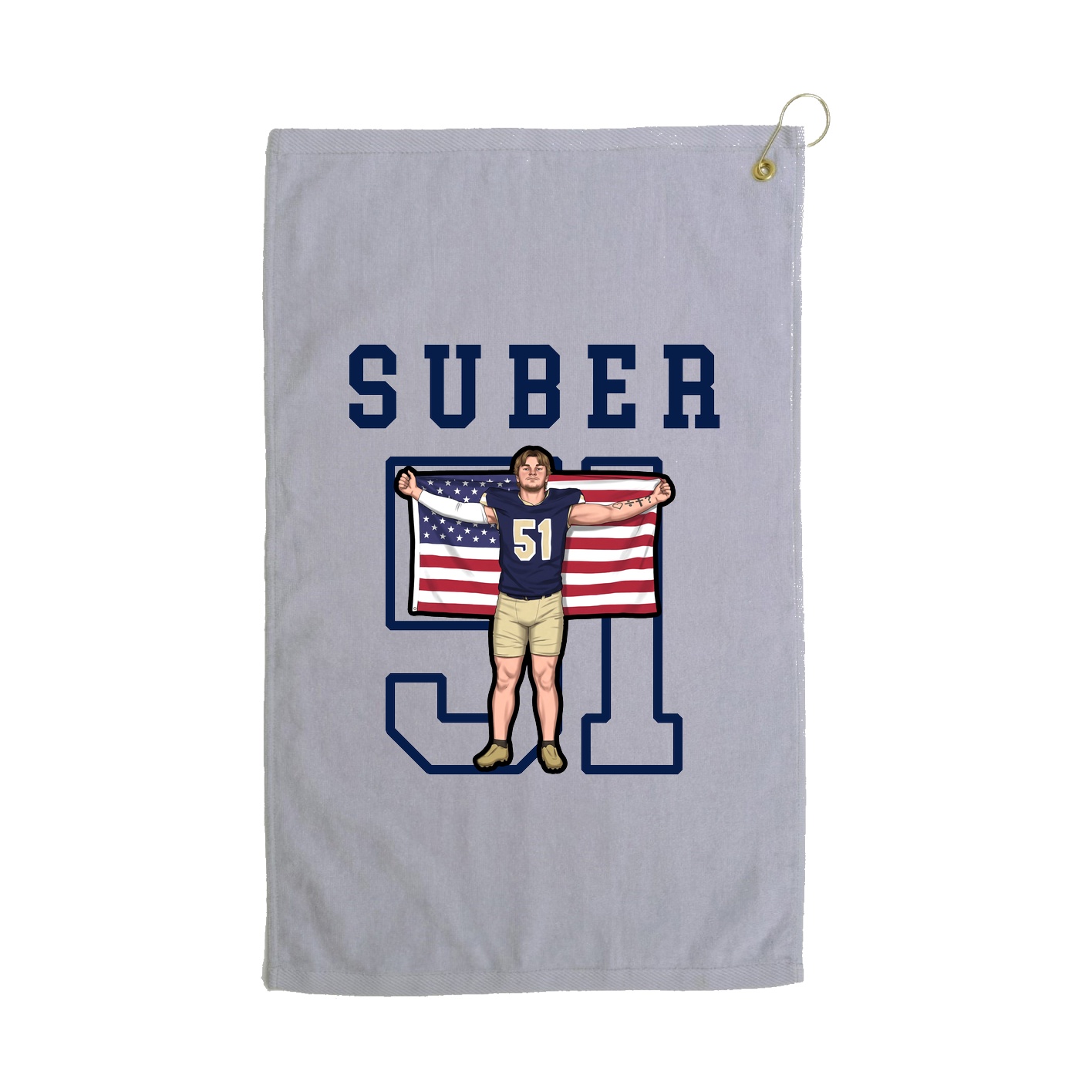 Golf Towel — Shirsey in Grey