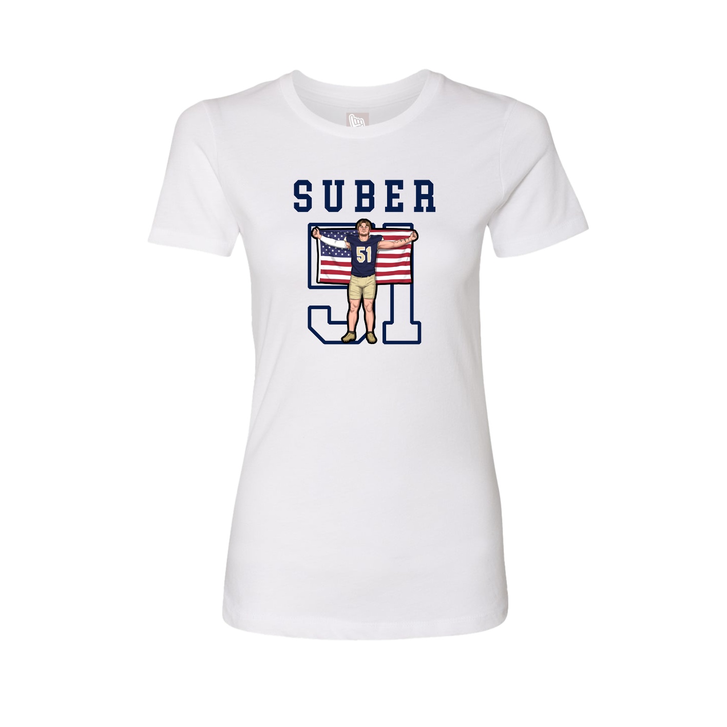 Fitted Women's Tee — Shirsey in White