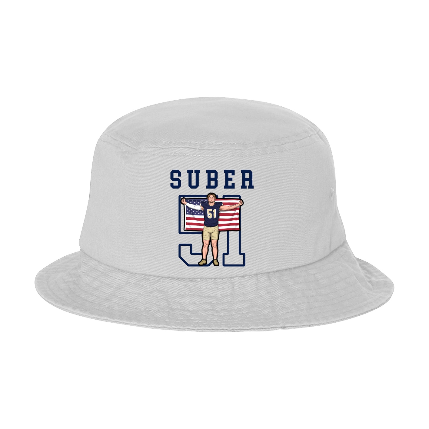 Bucket Cap — Shirsey in White