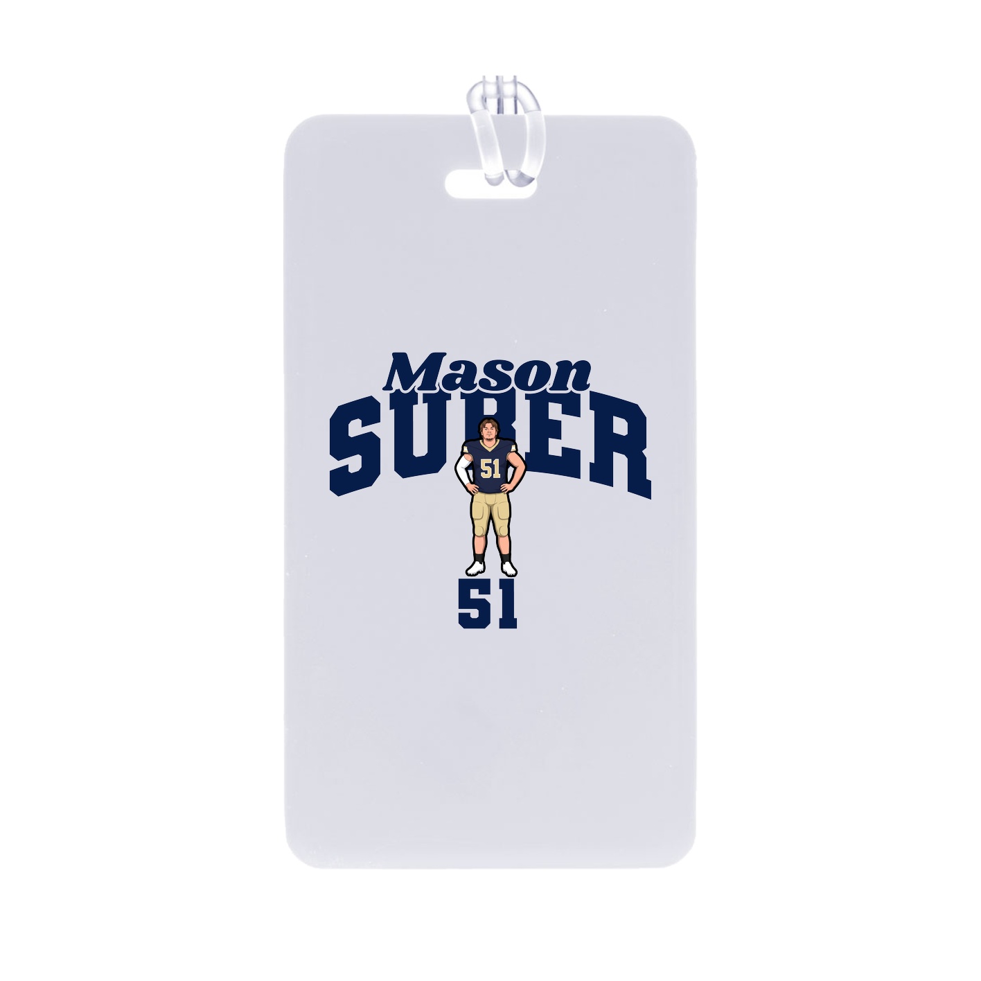Bag Tag — Signature Arch in Classic