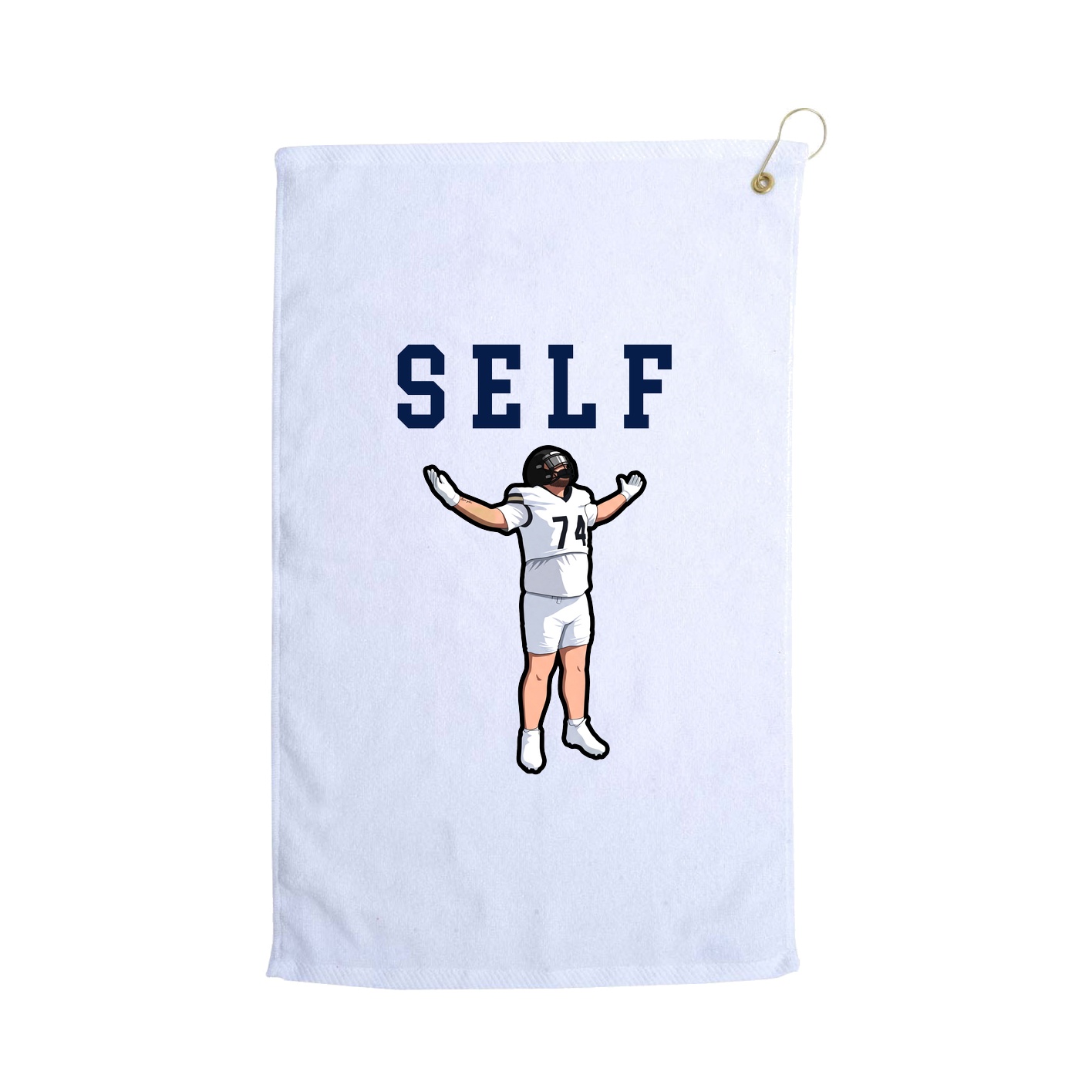 Golf Towel — Shirsey in White