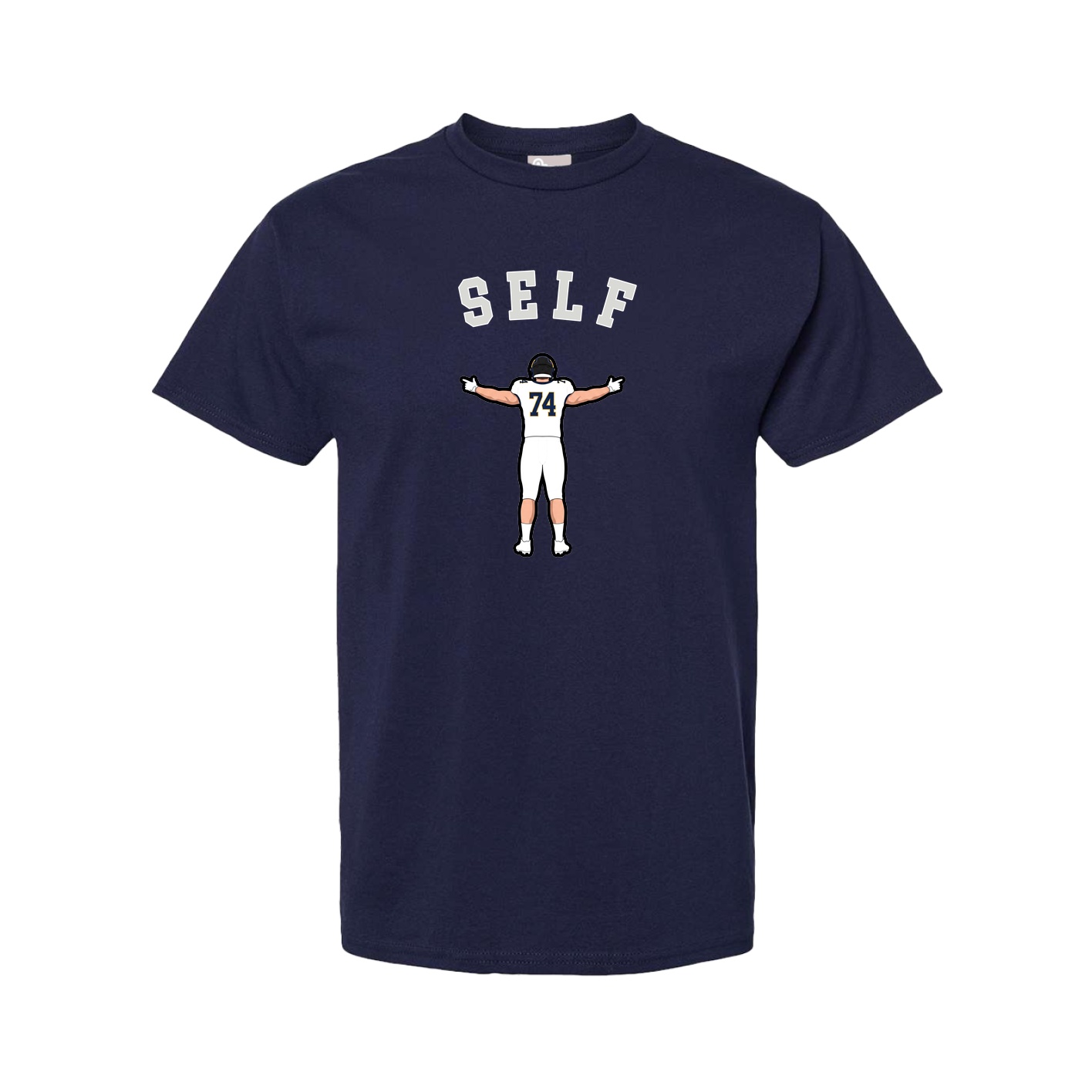 Youth Tee — Shirsey Arch in Navy
