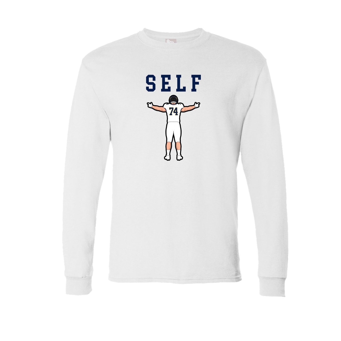 Long Sleeve Tee — Shirsey in White
