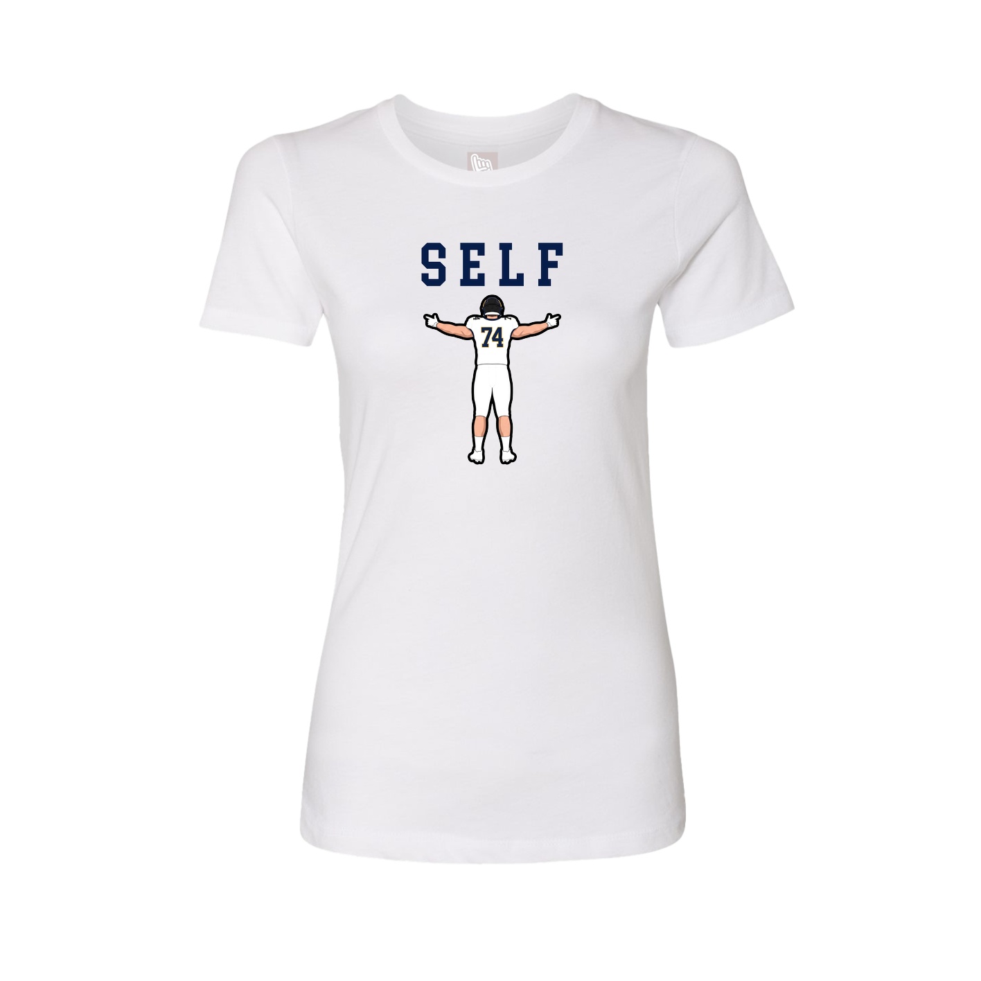 Fitted Women's Tee — Shirsey in White