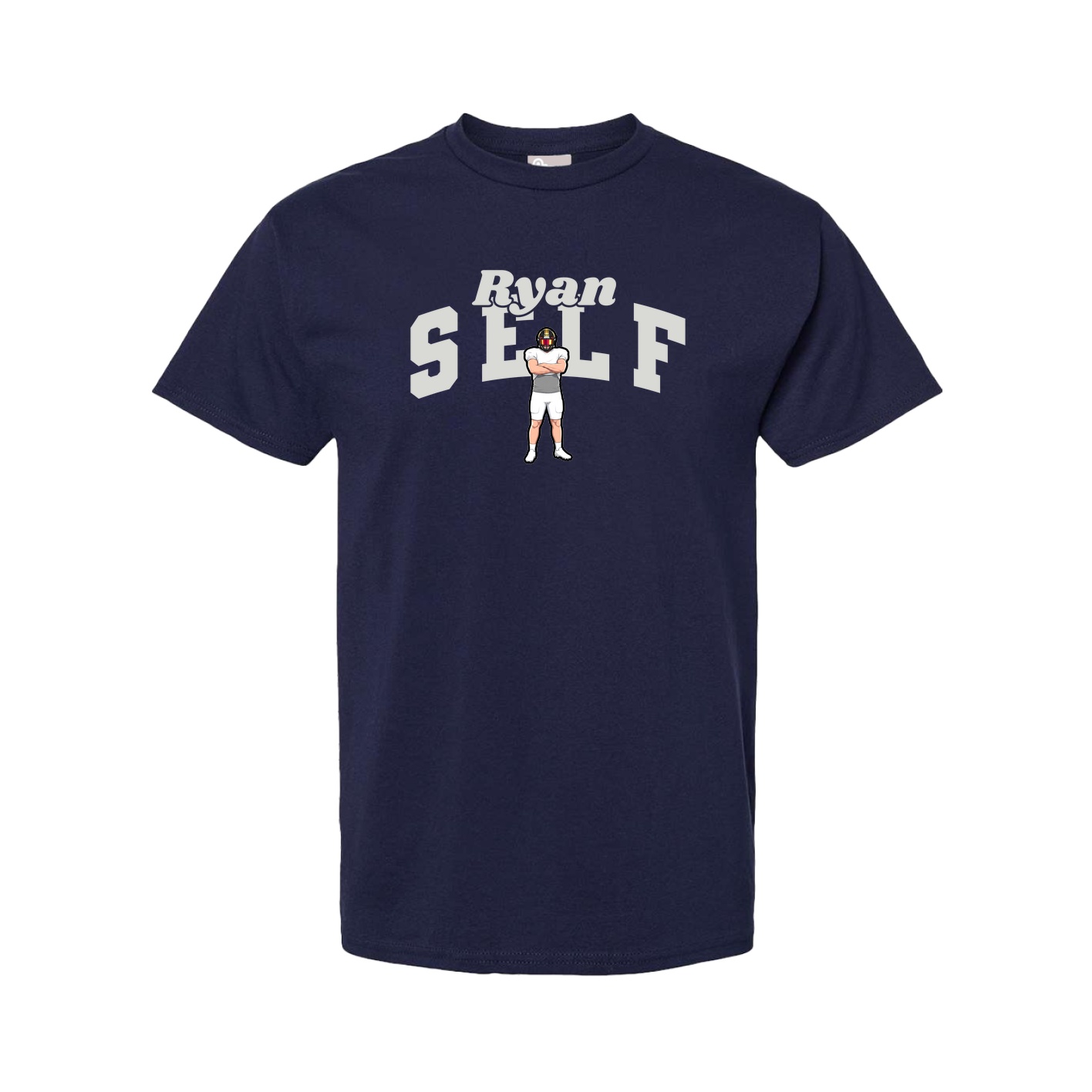 Tee — Signature Arch in Navy