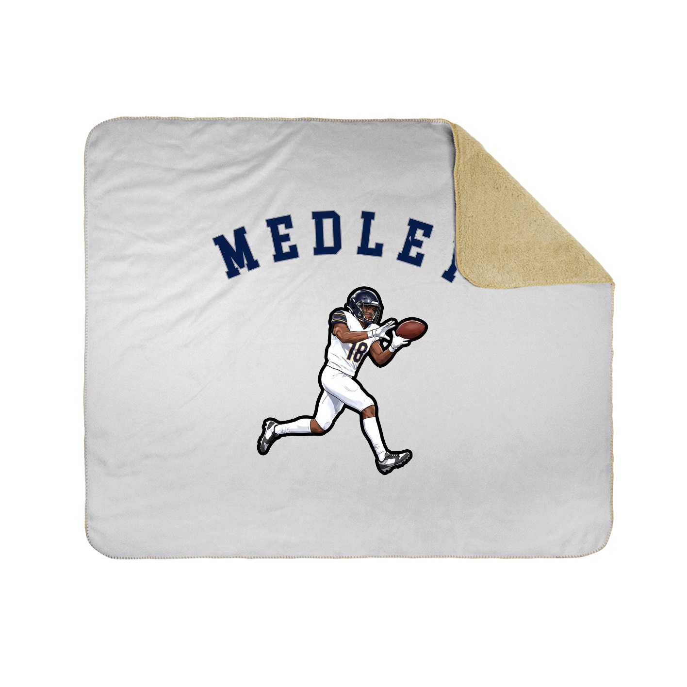 Throw Blanket — Shirsey Arch in White