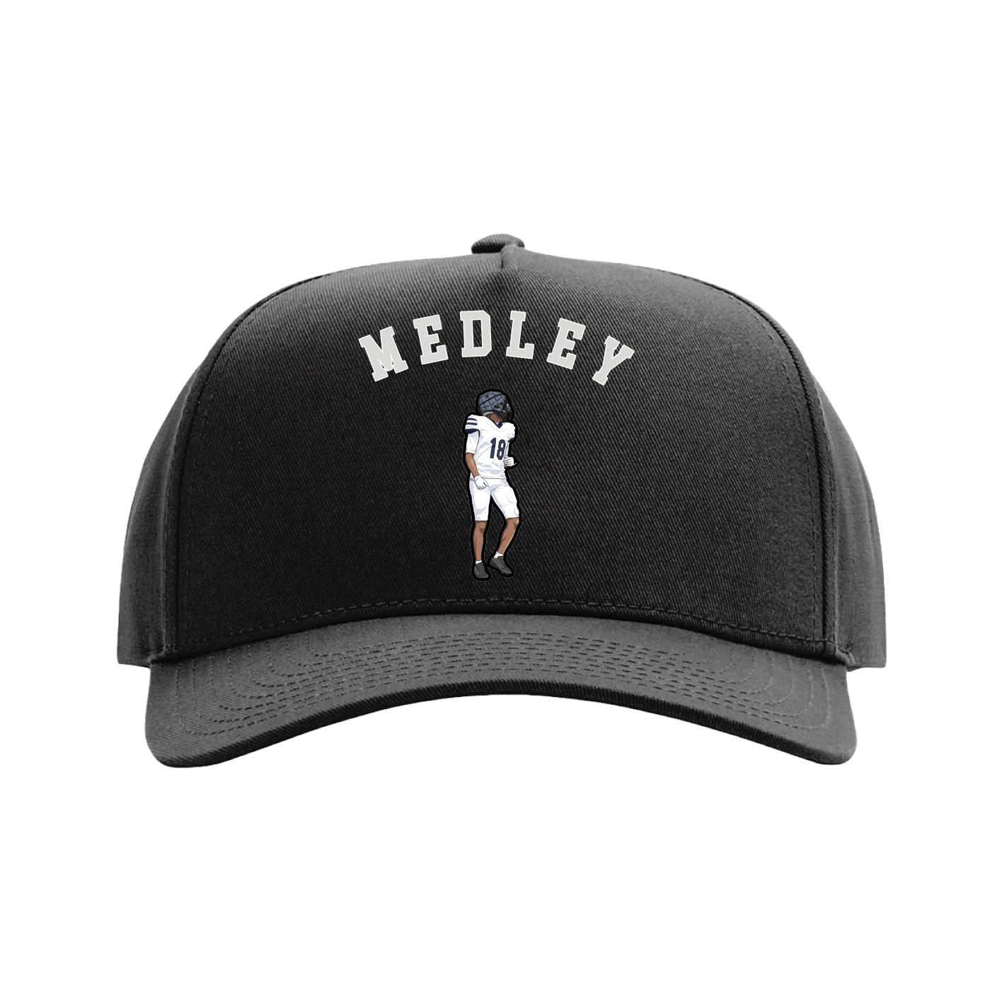Full Fabric Five-Panel Champ Cap
