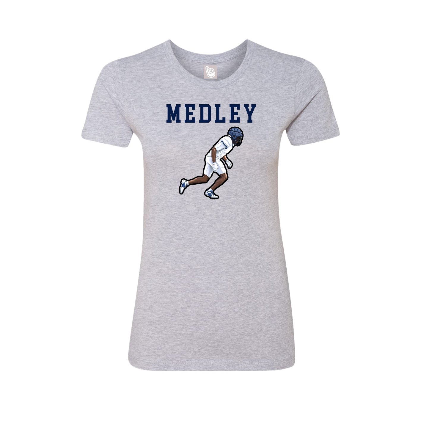 Fitted Women's Tee — Shirsey in Grey