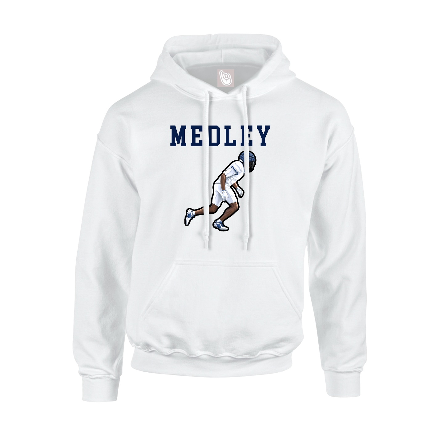 Hoodie — Shirsey in White