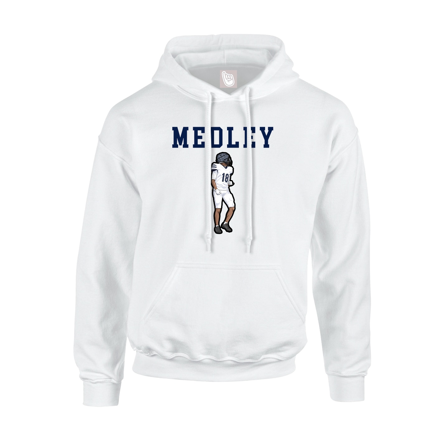 Youth Hoodie — Shirsey in White