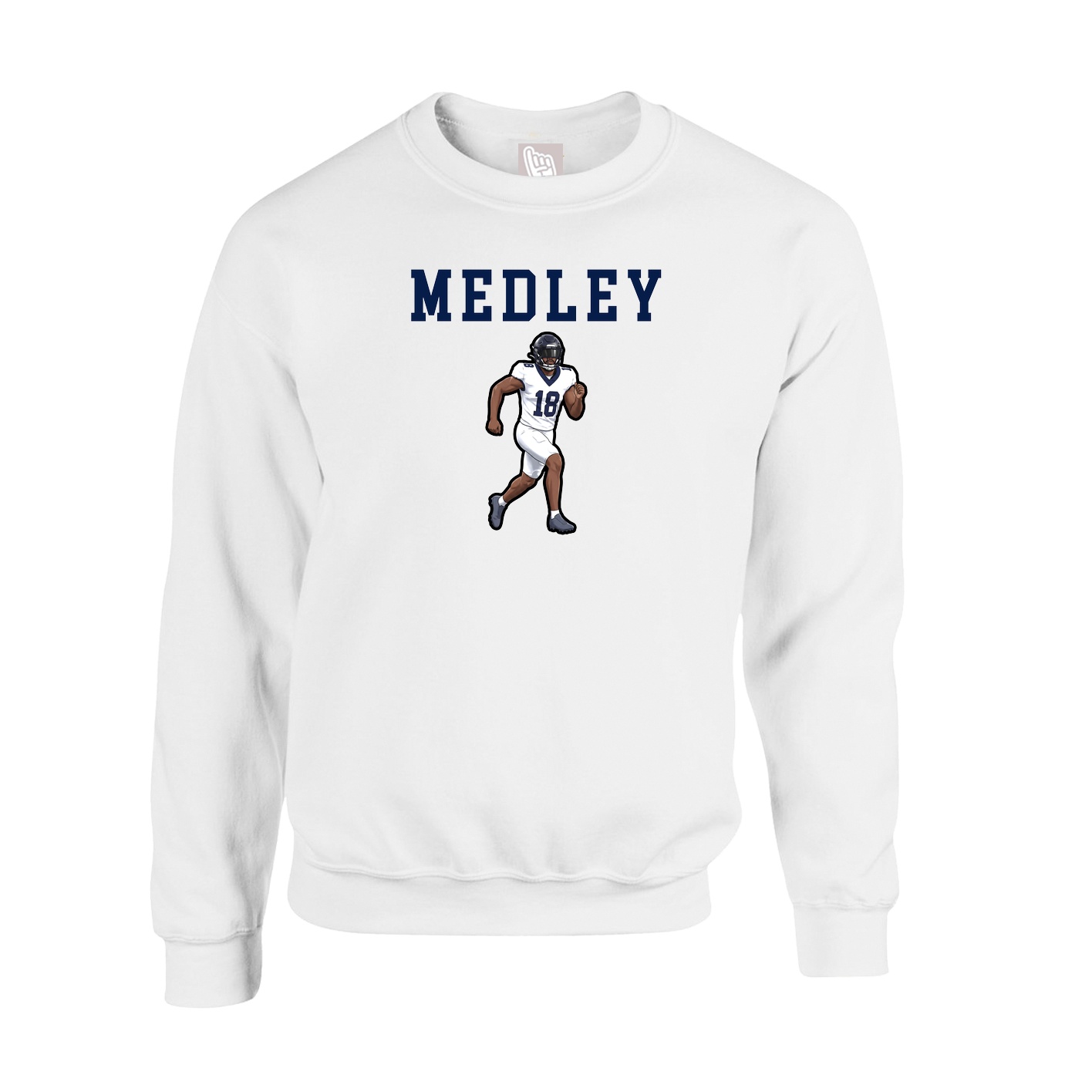 Fleece Crew — Shirsey in White