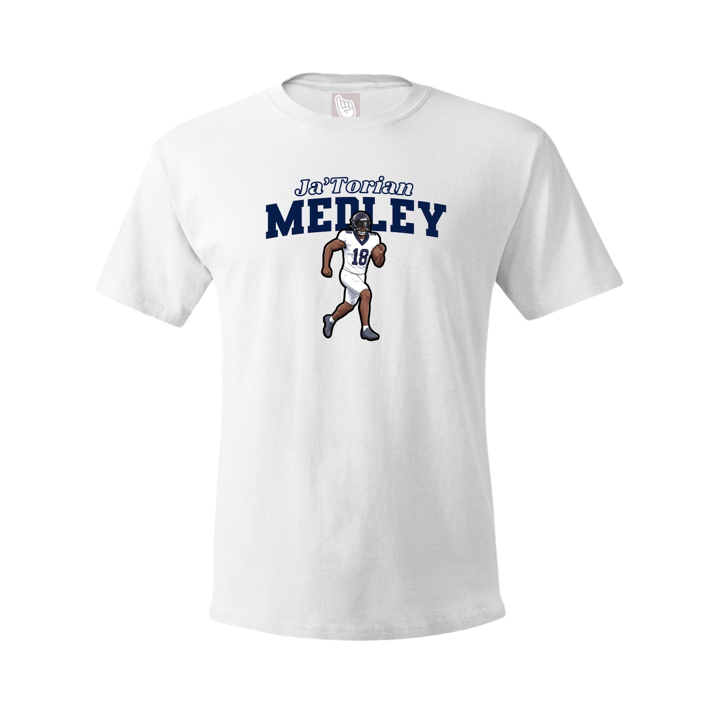 Tee — Name Arch in White
