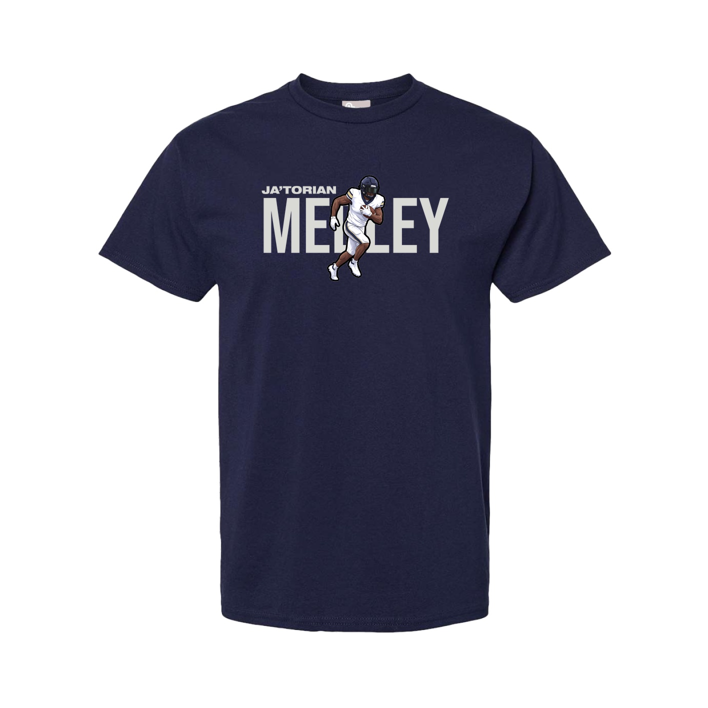 Youth Tee — Player Name in Navy