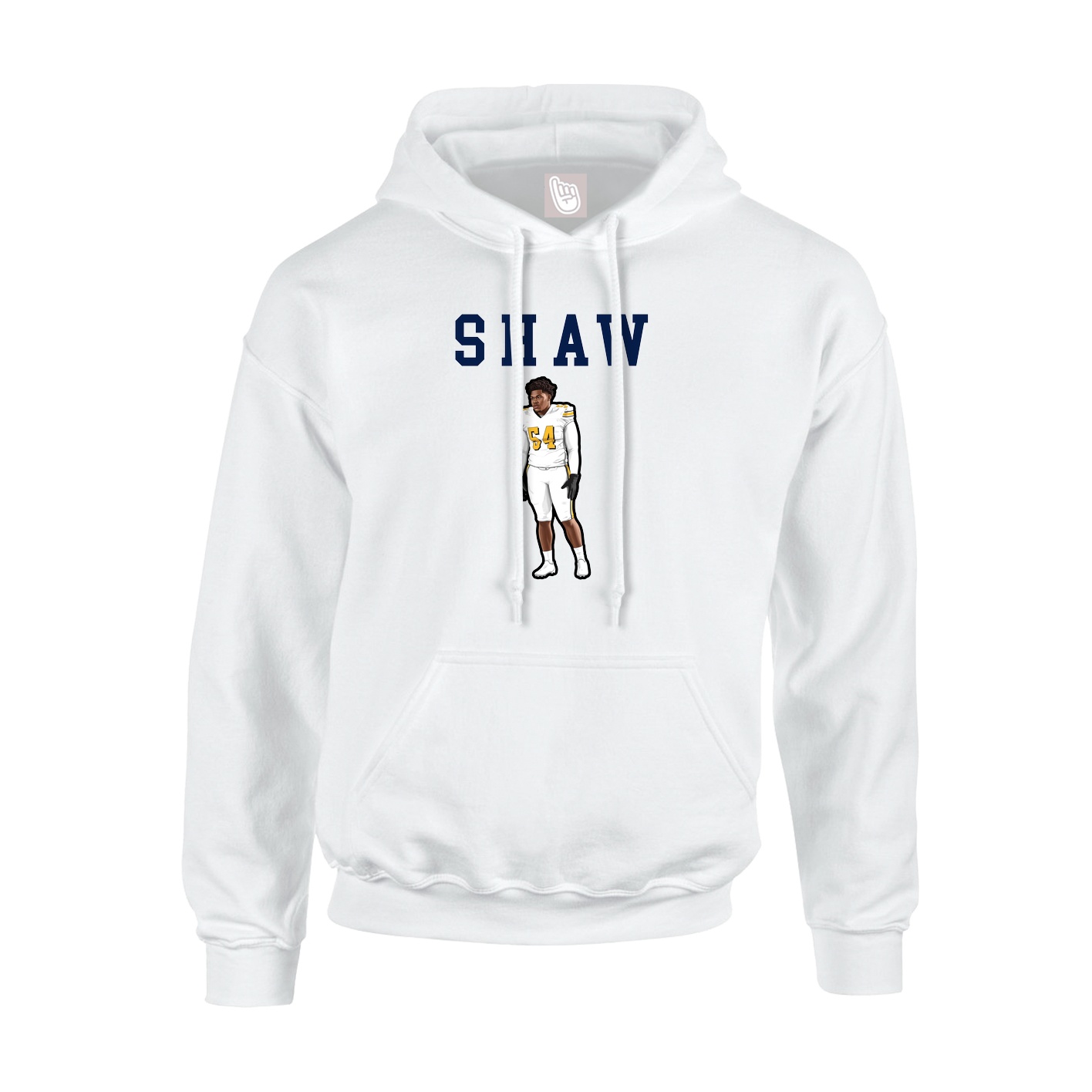 Youth Hoodie — Shirsey in White