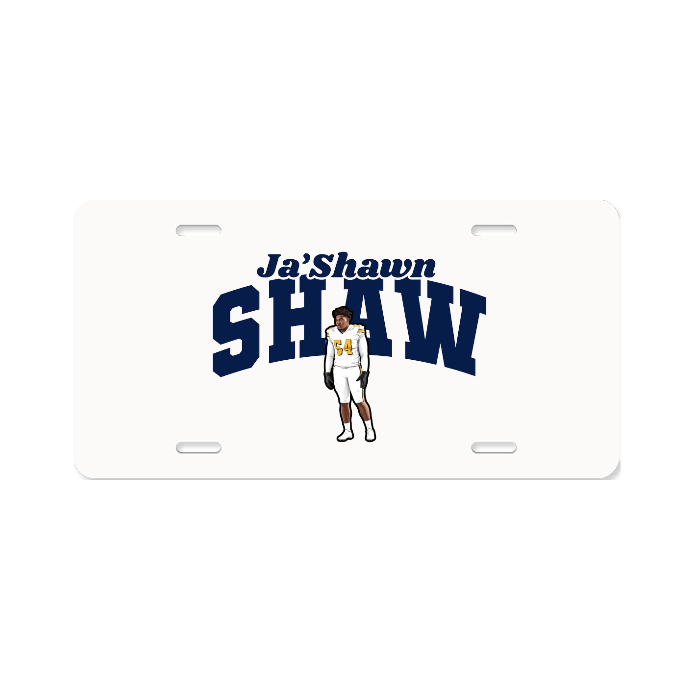 License Plate — Signature Arch in Classic