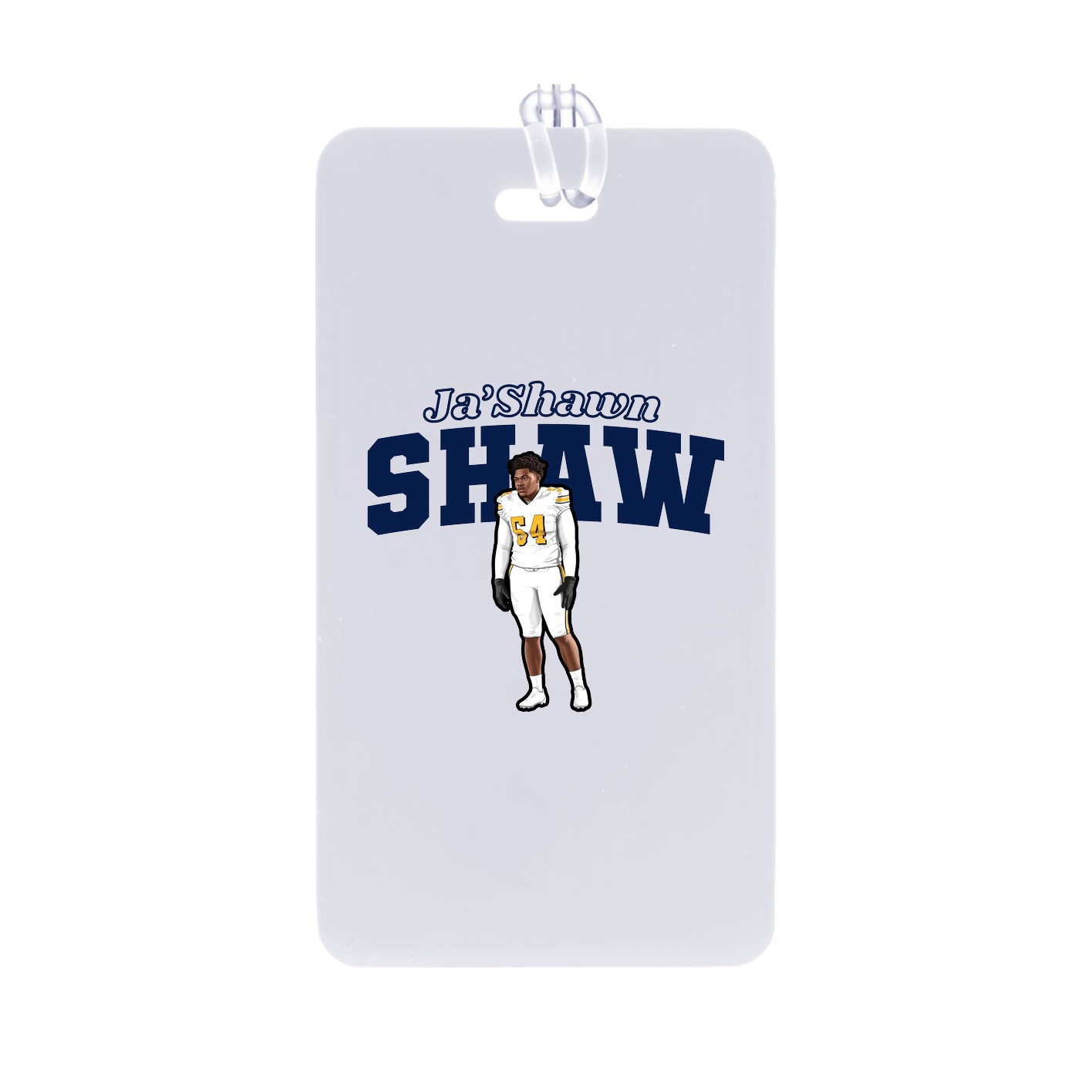 Bag Tag — Name Arch in Classic