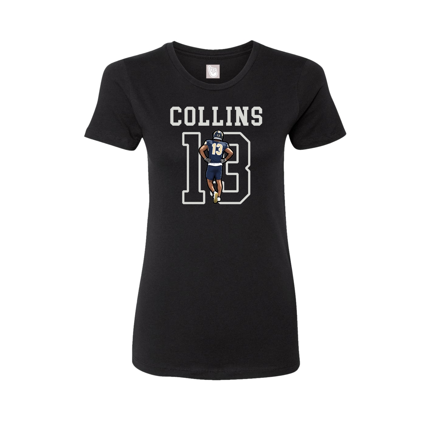 Fitted Women's Tee — Shirsey in Black
