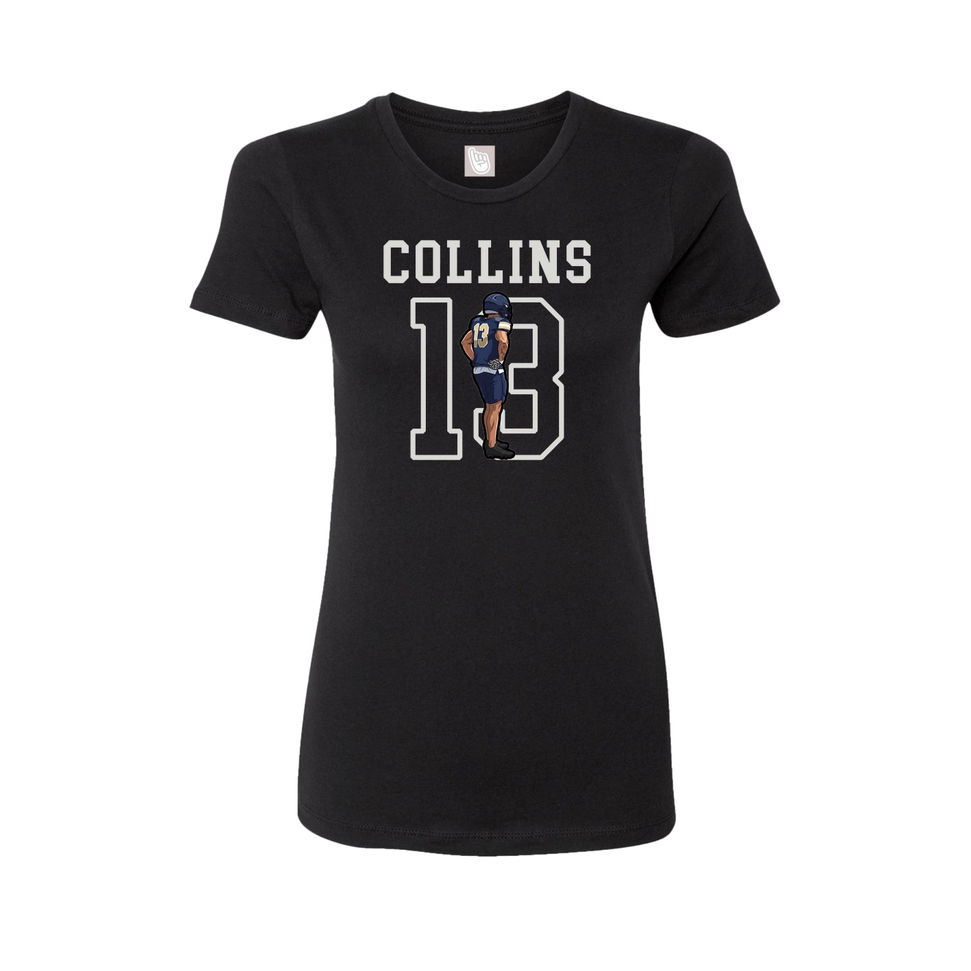 Fitted Women's Tee — Shirsey in Black