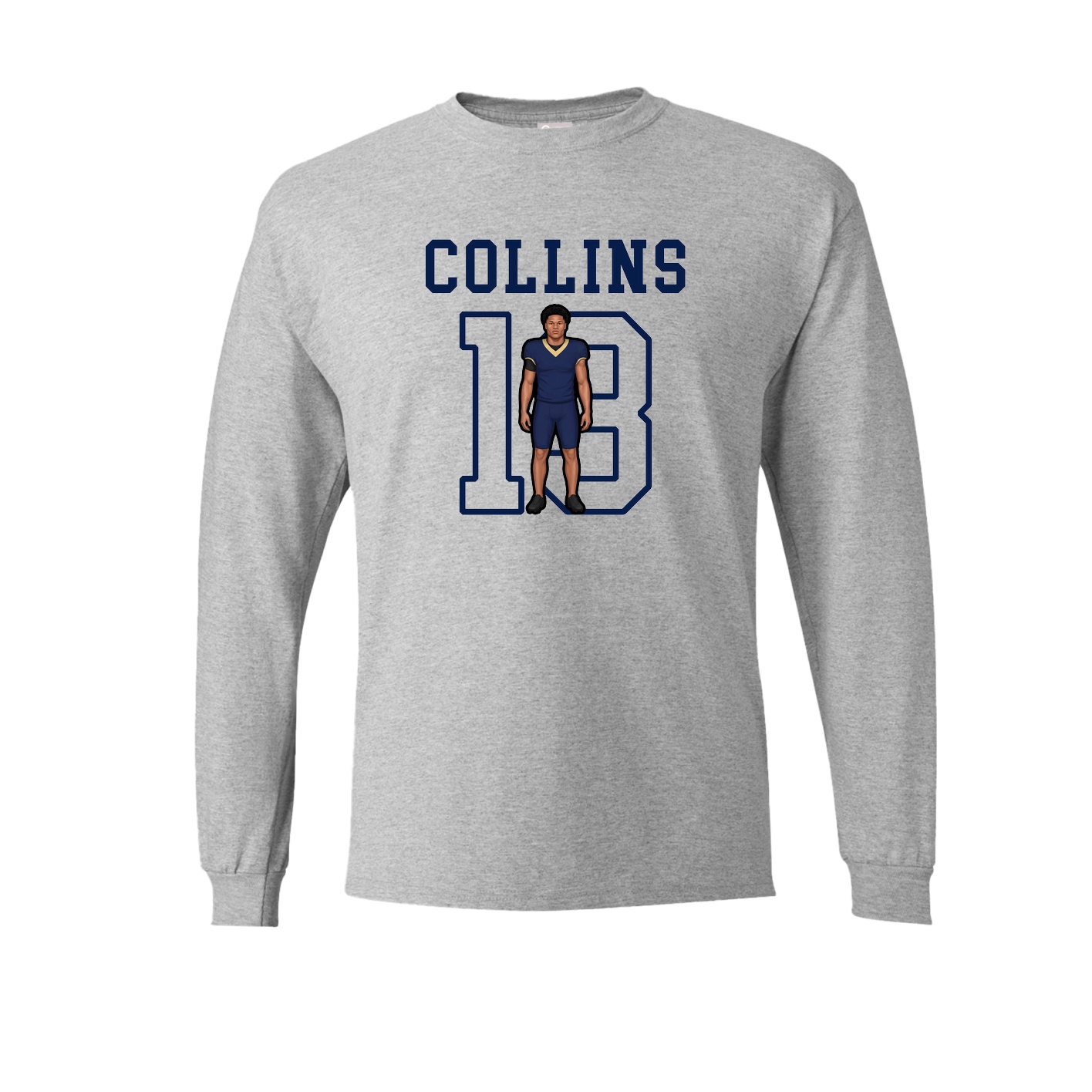 Long Sleeve Tee — Shirsey in Grey