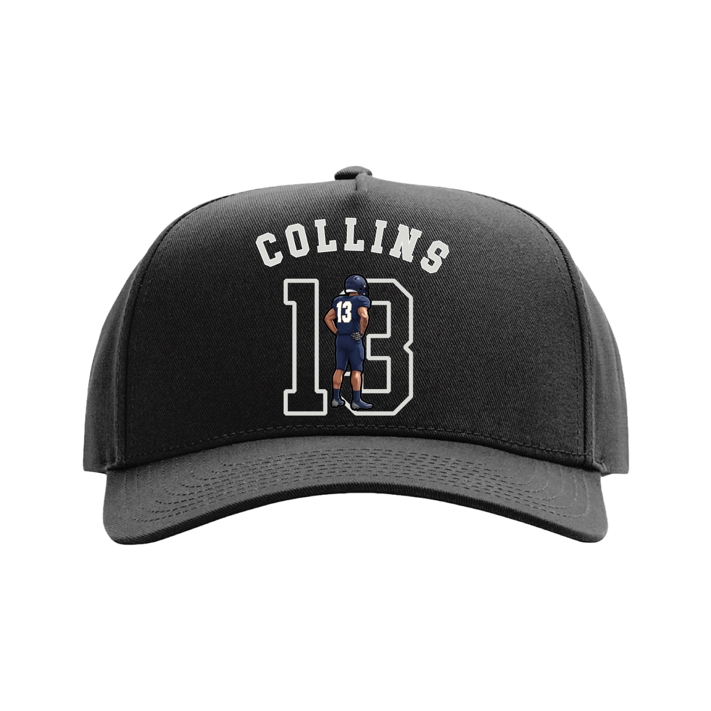 Full Fabric Five-Panel Champ Cap