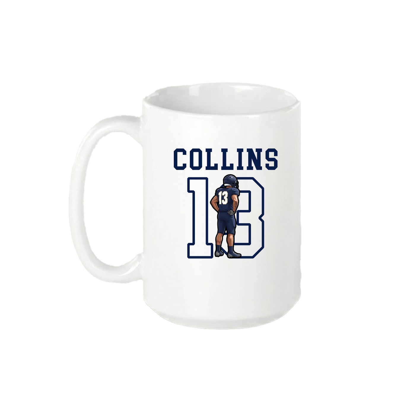 15oz Coffee Mug — Shirsey in White