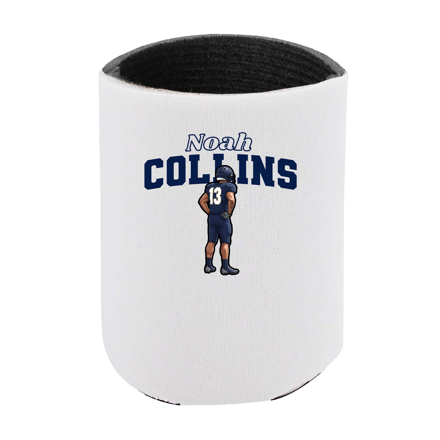Can Holder — Name Arch in White