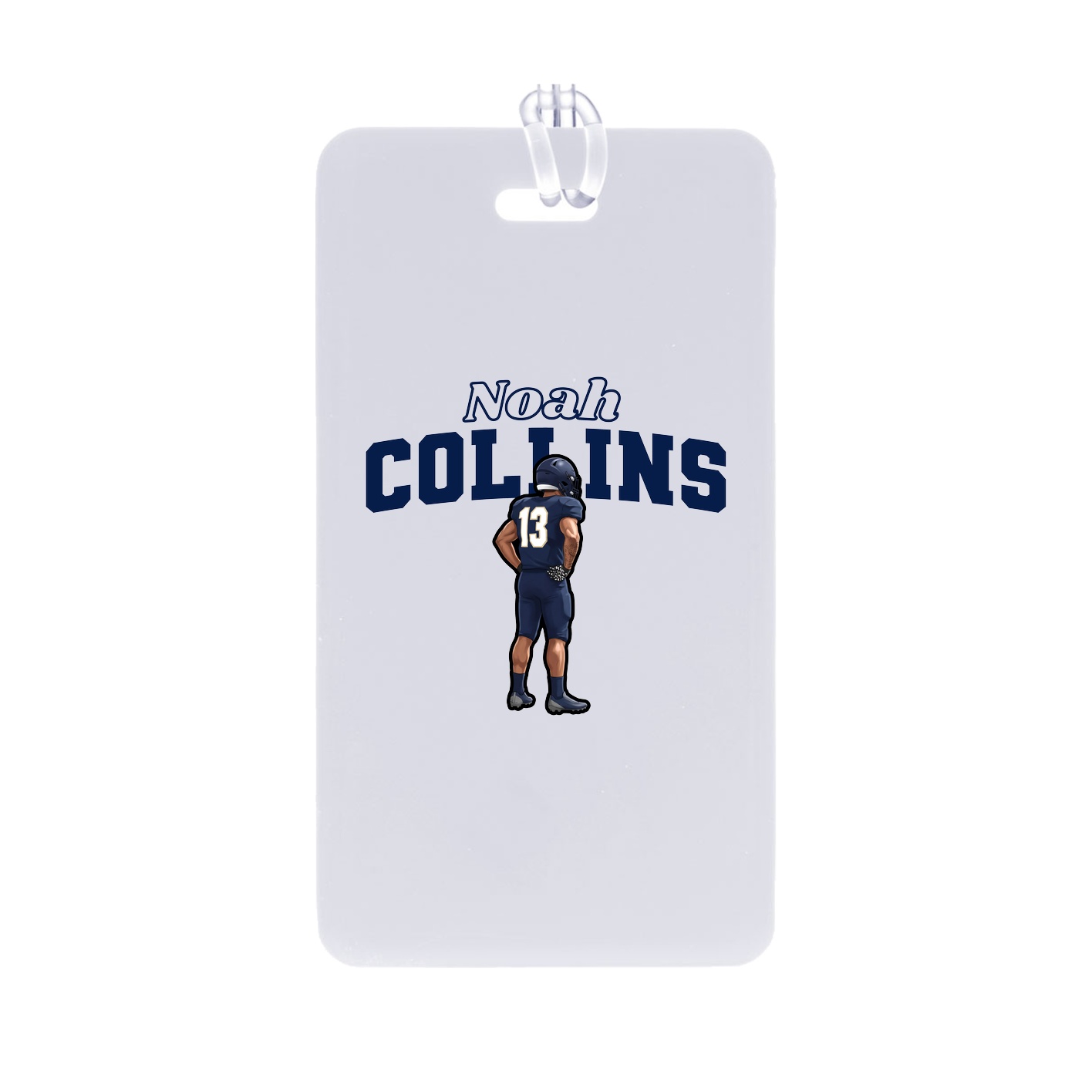 Bag Tag — Name Arch in Classic
