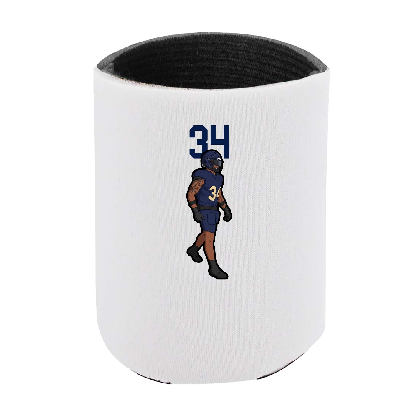 Can Holder — Number Top in White