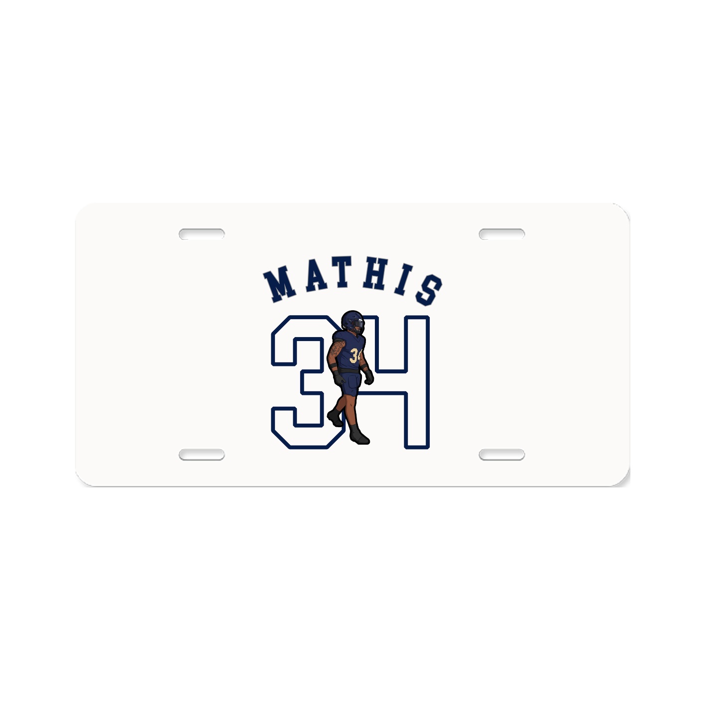 License Plate — Shirsey Arch in Classic