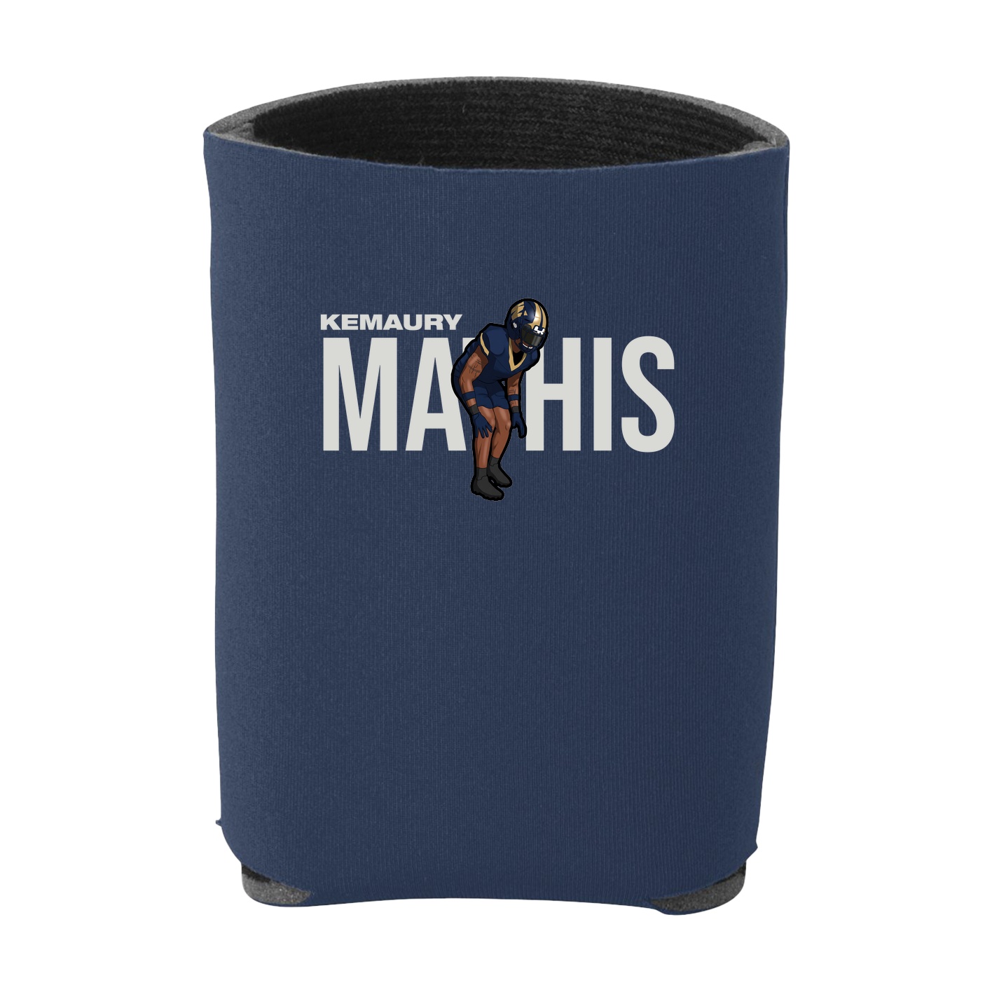 Can Holder — Player Name in Navy