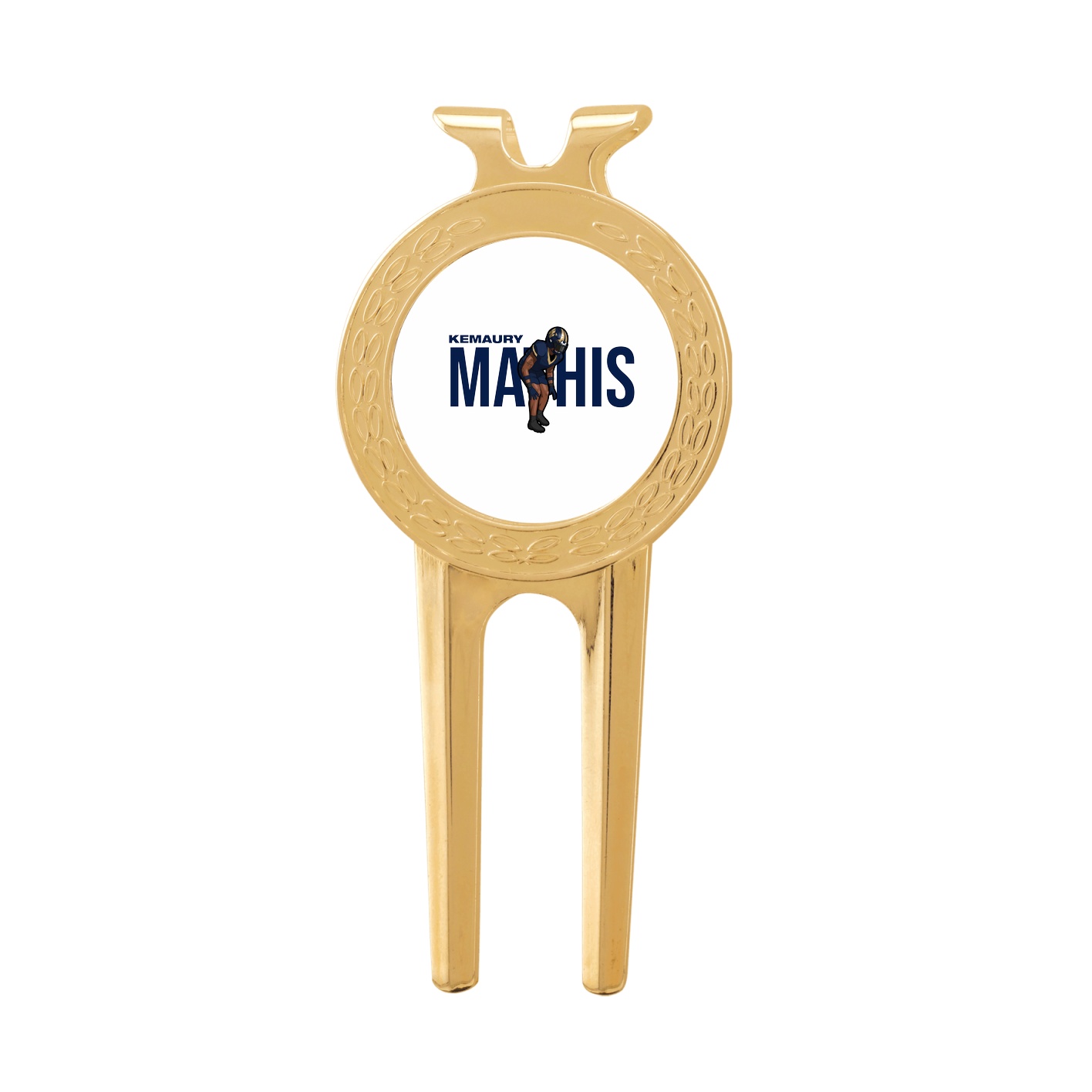 Divot Tool with Ball Marker — Player Name in Classic