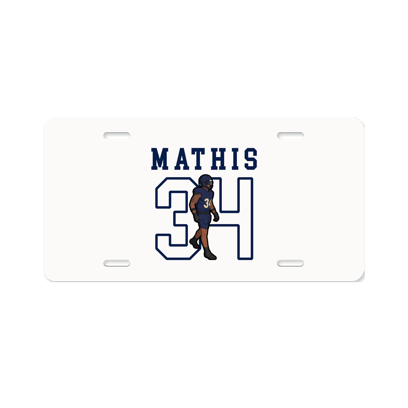 License Plate — Shirsey in Classic
