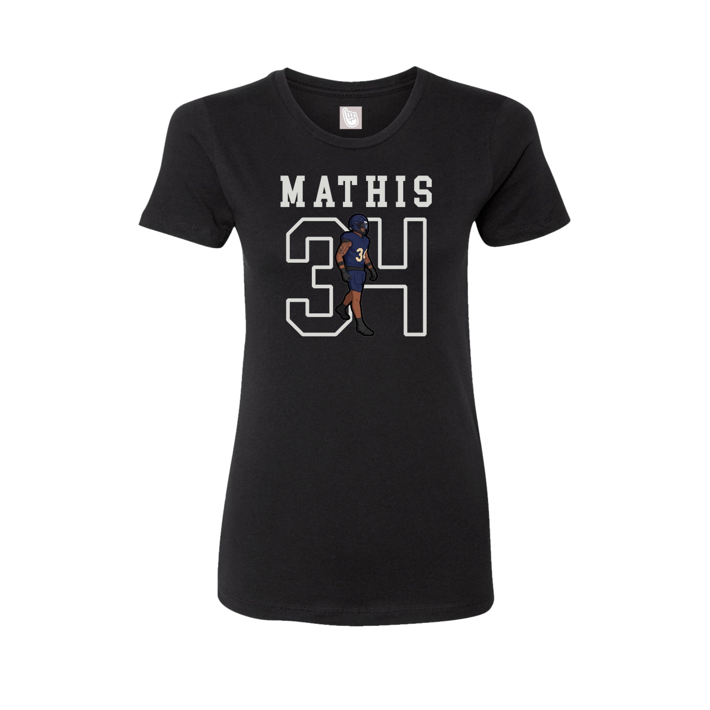 Fitted Women's Tee — Shirsey in Black
