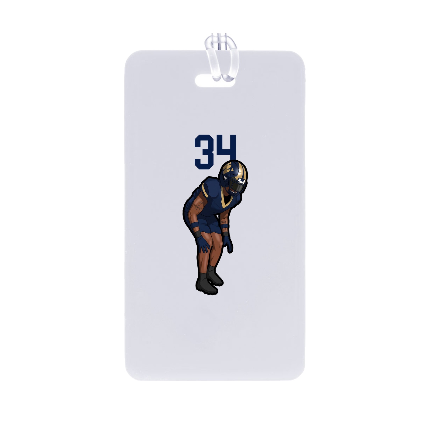 Bag Tag — Number Top in Classic