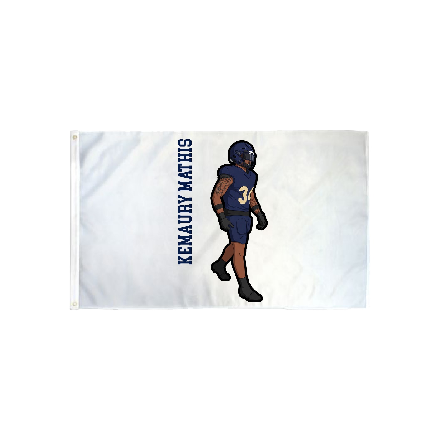 3x5 Flag — Name Vertical in Classic