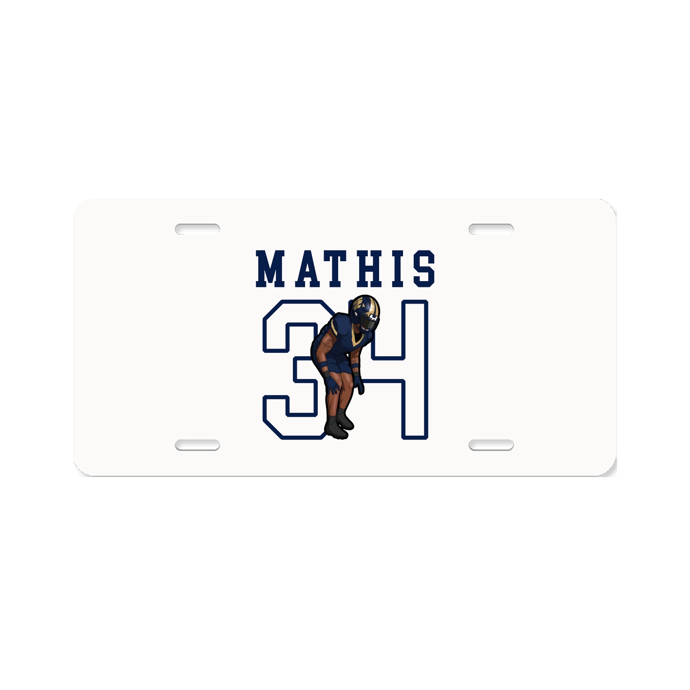 License Plate — Shirsey in Classic